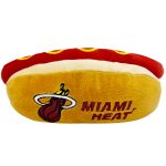 HEA-3354 - Miami Heat- Plush Hot Dog Toy